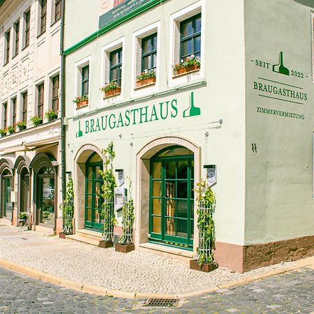 Braugasthaus 萨勒河畔瑙姆堡 外观 照片